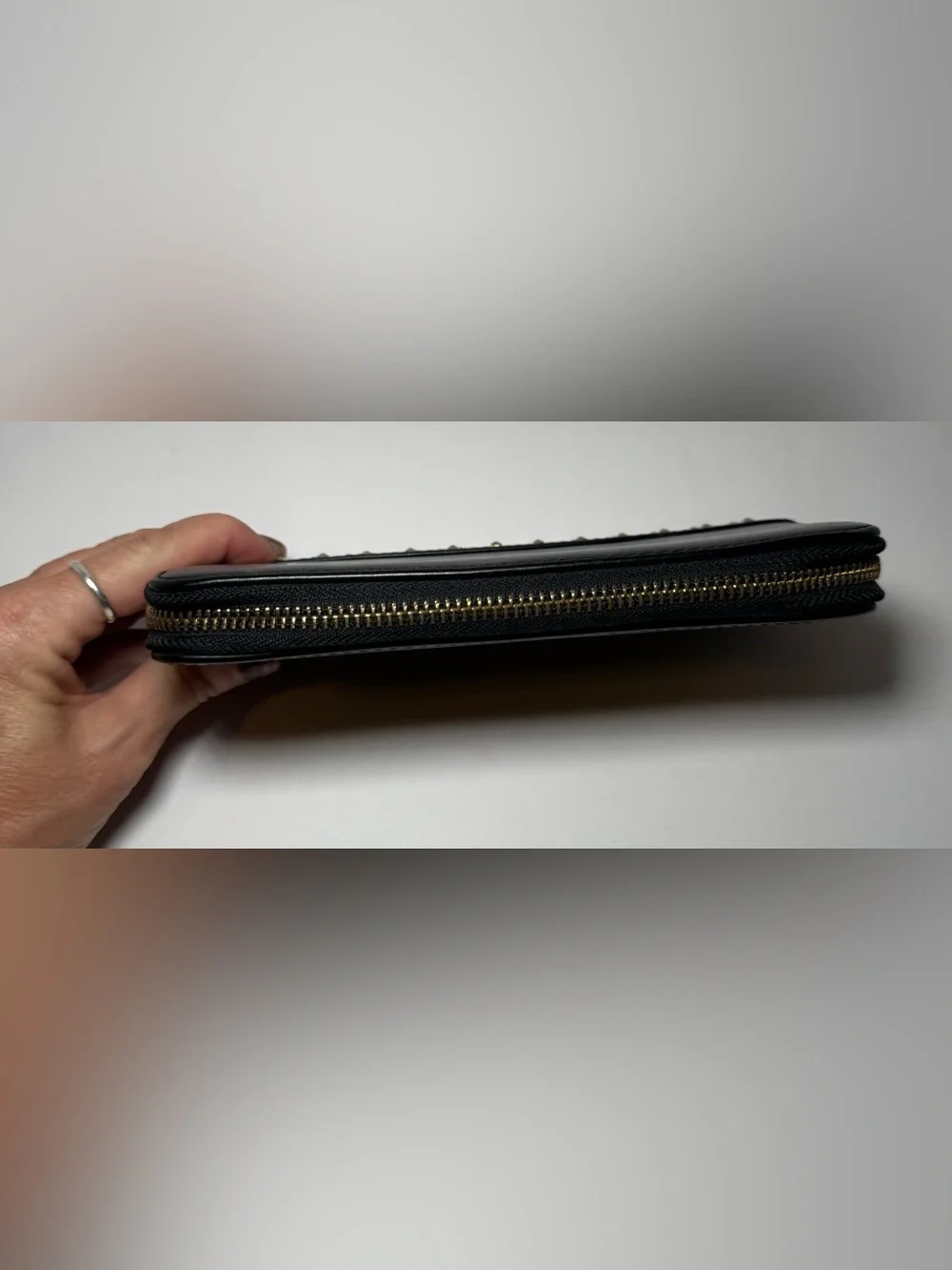 bebe Brooklyn Zip Around Wallet